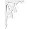 Ekena Millwork Riley Architectural Grade PVC Bracket, 5/8"W X 4"D X 6"H BKTP01X04X06RL - alternate 2